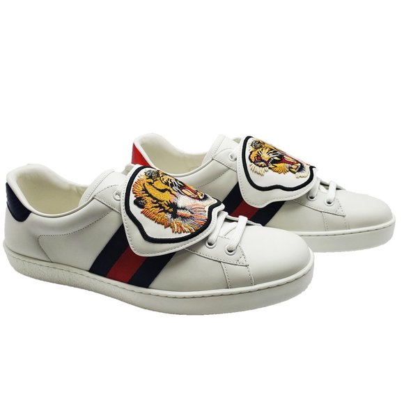 gucci sneakers tiger patch